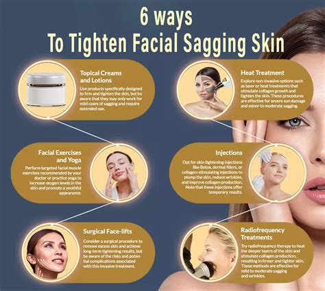 tighten sagging skin on face.